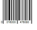 Barcode Image for UPC code 0016000476080