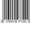 Barcode Image for UPC code 0016000477292