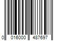 Barcode Image for UPC code 0016000487697