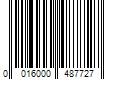 Barcode Image for UPC code 0016000487727