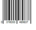 Barcode Image for UPC code 0016000489837