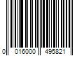 Barcode Image for UPC code 0016000495821