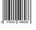 Barcode Image for UPC code 0016000496286