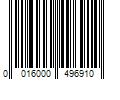 Barcode Image for UPC code 0016000496910