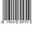 Barcode Image for UPC code 0016000625709