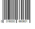 Barcode Image for UPC code 0016000660601