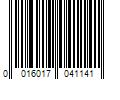 Barcode Image for UPC code 0016017041141