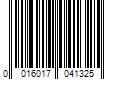 Barcode Image for UPC code 0016017041325