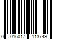 Barcode Image for UPC code 0016017113749