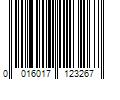 Barcode Image for UPC code 0016017123267