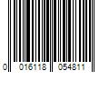 Barcode Image for UPC code 0016118054811