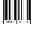 Barcode Image for UPC code 0016118057874