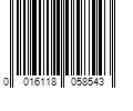 Barcode Image for UPC code 0016118058543