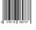 Barcode Image for UPC code 0016118060737