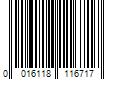 Barcode Image for UPC code 0016118116717