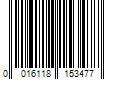 Barcode Image for UPC code 0016118153477