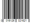 Barcode Image for UPC code 0016126021621