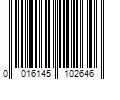 Barcode Image for UPC code 0016145102646