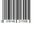 Barcode Image for UPC code 0016145217005