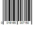 Barcode Image for UPC code 0016165007150