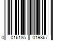 Barcode Image for UPC code 0016185019867