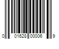 Barcode Image for UPC code 001628000069