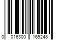 Barcode Image for UPC code 0016300169248