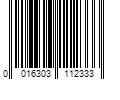 Barcode Image for UPC code 0016303112333