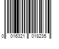 Barcode Image for UPC code 0016321018235