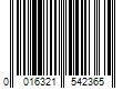 Barcode Image for UPC code 0016321542365