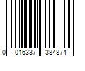 Barcode Image for UPC code 0016337384874