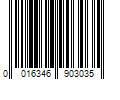 Barcode Image for UPC code 0016346903035