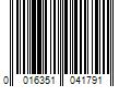 Barcode Image for UPC code 0016351041791