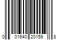 Barcode Image for UPC code 001640201598