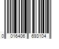 Barcode Image for UPC code 0016406693104