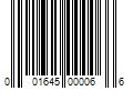 Barcode Image for UPC code 001645000066