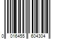 Barcode Image for UPC code 0016455604304