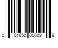 Barcode Image for UPC code 001650000099