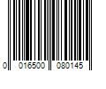 Barcode Image for UPC code 0016500080145