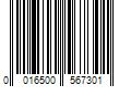 Barcode Image for UPC code 0016500567301