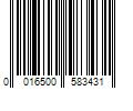 Barcode Image for UPC code 0016500583431