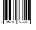 Barcode Image for UPC code 0016500584209