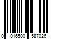 Barcode Image for UPC code 0016500587026