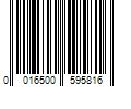 Barcode Image for UPC code 0016500595816