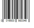 Barcode Image for UPC code 0016500980346