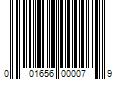 Barcode Image for UPC code 001656000079