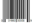 Barcode Image for UPC code 001660000089