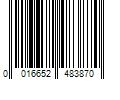 Barcode Image for UPC code 0016652483870