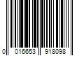 Barcode Image for UPC code 0016653918098