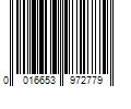 Barcode Image for UPC code 0016653972779